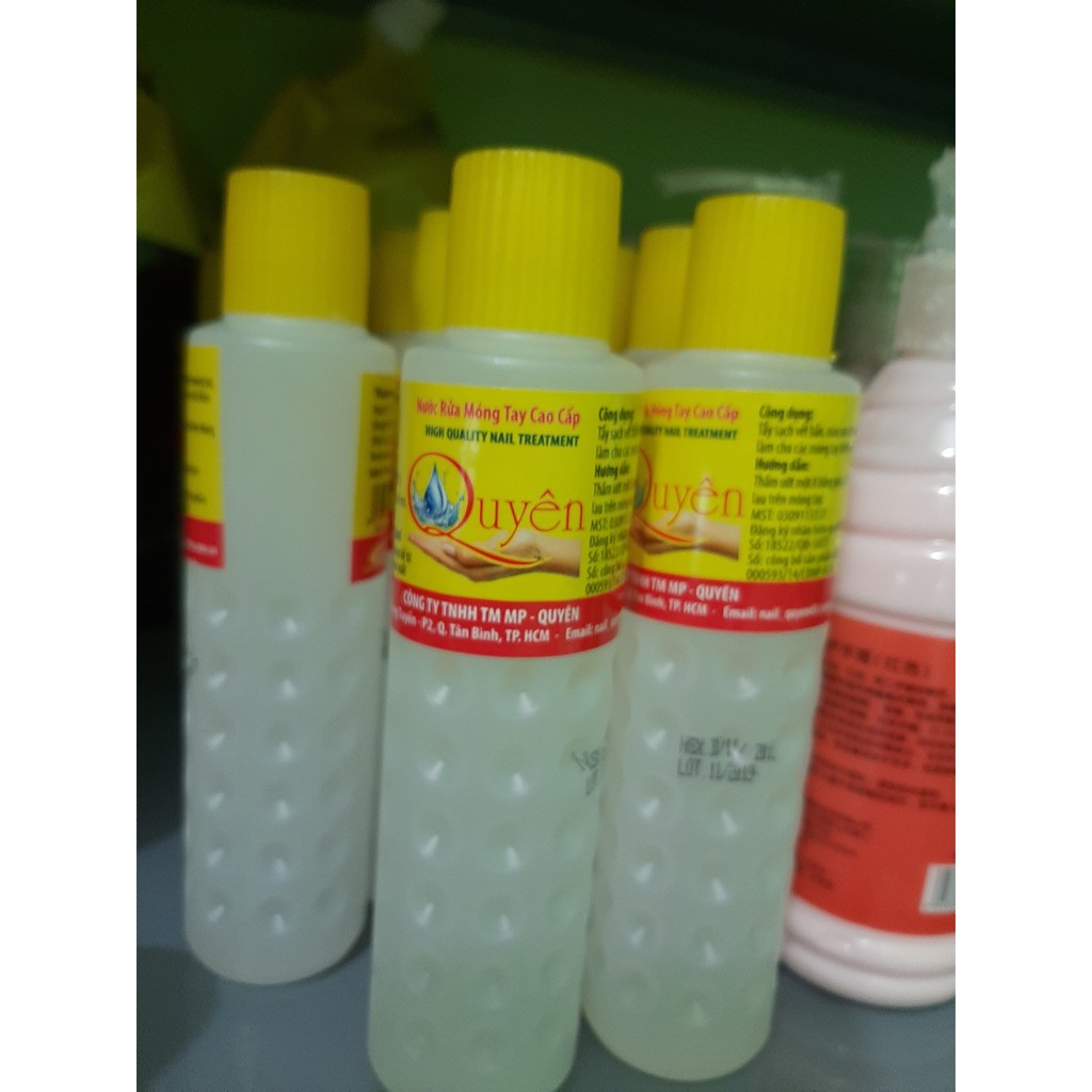 nước rửa móng axelton làm móng.