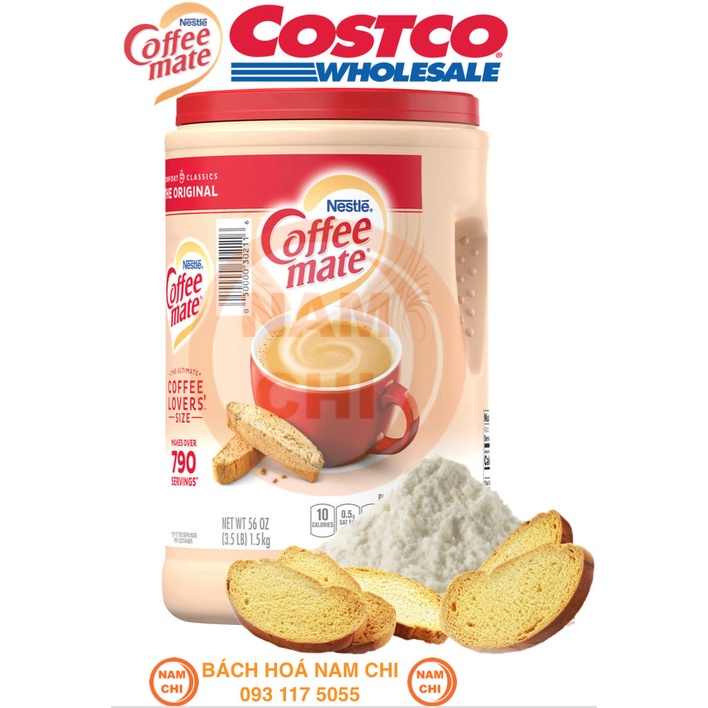 Bột Béo Pha Cà Phê Coffee Mate Nestle Mỹ 1.5kg