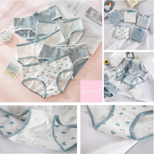 PRINCESS_ SET QUẦN LÓT NỮ COTTON KHÁNG KHUẨN IN HÌNH DỄ THƯƠNG | BigBuy360 - bigbuy360.vn