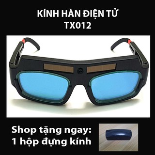 Kính hàn điện tử TX012,  kính hàn điện tử tự động, tặng hộp bảo quản