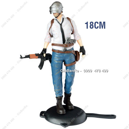 Mô Hình Nhân Vật Chiến Binh Game Pubg - Panman - Cao 18cm - 7845