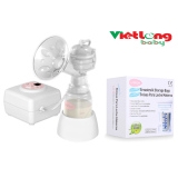 Bộ Máy hút sữa điện đơn Allegro Unimom UM880106 (Trắng) + 60 túi trữ sữa Unimom