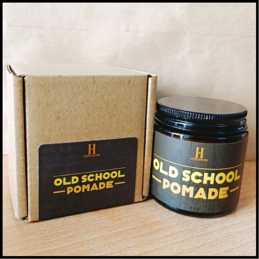 Sáp vuốt tóc nam Old School Pomade chính hãng  Rapuchel Store SSOS01