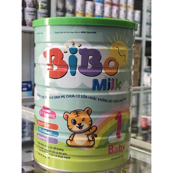 Sữa Bột BiBo Milk Kids dành cho trẻ 0-12 tháng tuổi - lon 400g/900g