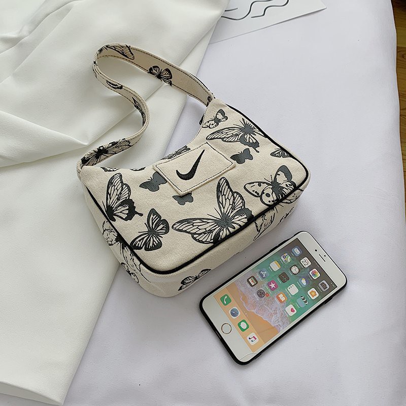 Túi xách Nike thiết kế họa tiết bướm thời trang sành điệu-21*12*7 cm | BigBuy360 - bigbuy360.vn