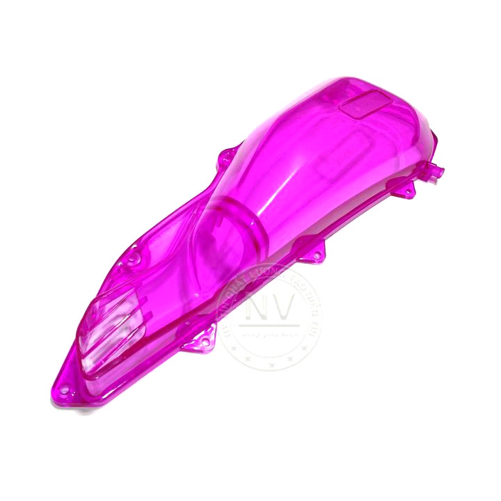 Ốp bầu lọc gió (Pô E), ốp pô Air Vision 110cc 2018, 2019 trong suốt nhựa PC Zhi.pat chính hãng
