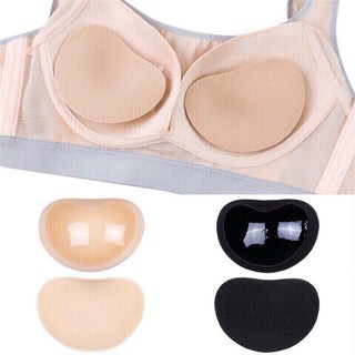 Bộ 2 Mút độn ngực siêu nâng Silicone dính chống trượt - Mút độn tăng size - Miếng dán bikini
