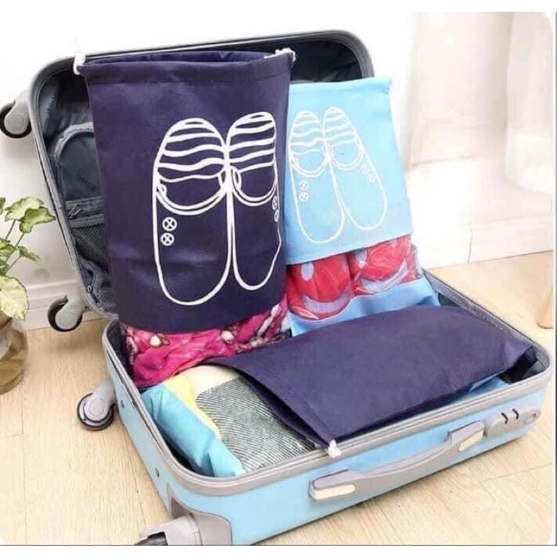 Túi đựng giày dép có dây rút