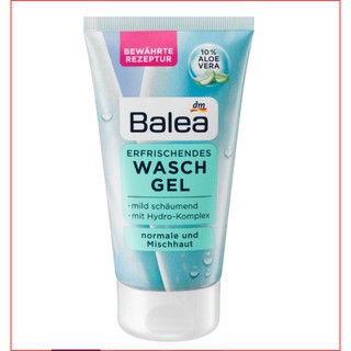 Sữa rửa mặt Balea Erfrischendes Waschgel cho da thường và hỗn hợp