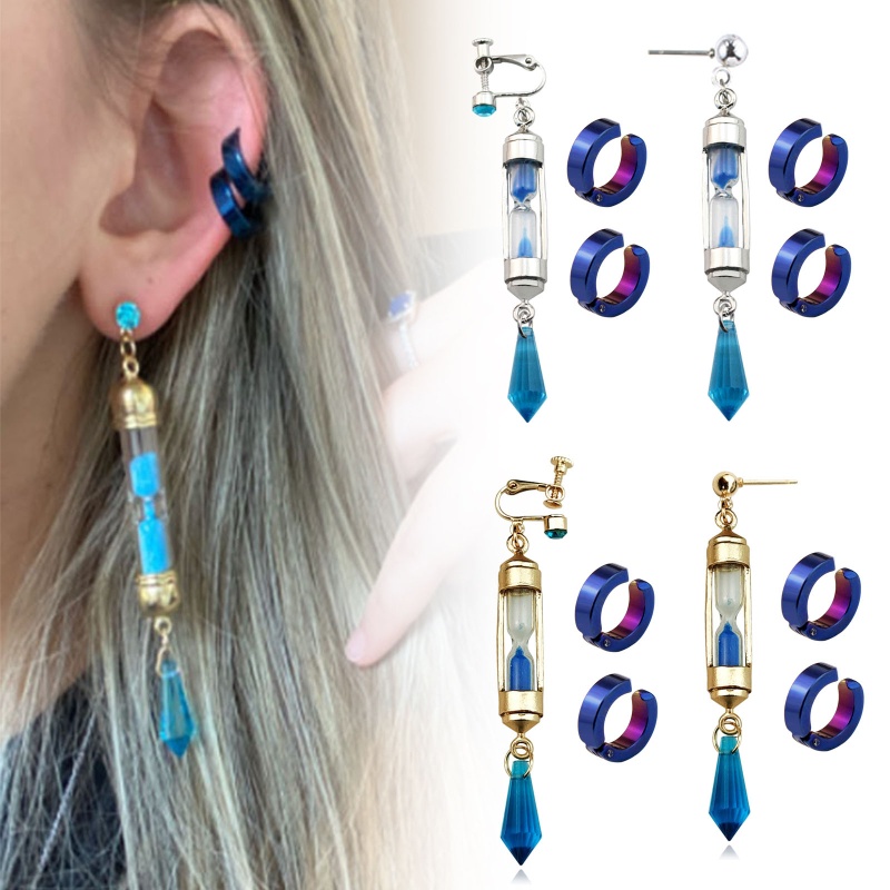 Blala Khuyên Kẹp Tai Hóa Trang Anime Vanitas The for Study of Vanitas Hourglasss