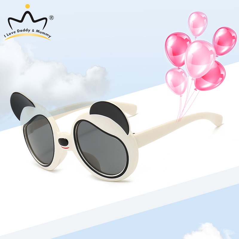 Kính Mát Chống Tia UV Hình Gấu Trúc Đáng Yêu Cho Bé