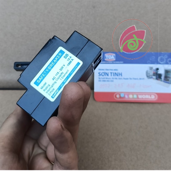 Cầu dao an toàn Aptomat Át HB CB cóc Mpe 15A 20A 30A 40A