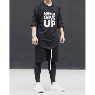 Áo thun nam lexuza 138 never give up
