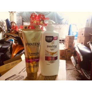 Dầu gội Pantene ngăn rụng tóc 900ml + dầu xả Pantene 150ml