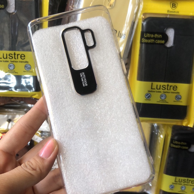 Samsung Galaxy S9 Plus ( +) Ốp lưng cứng trong suốt bảo vệ Camera cao cấp