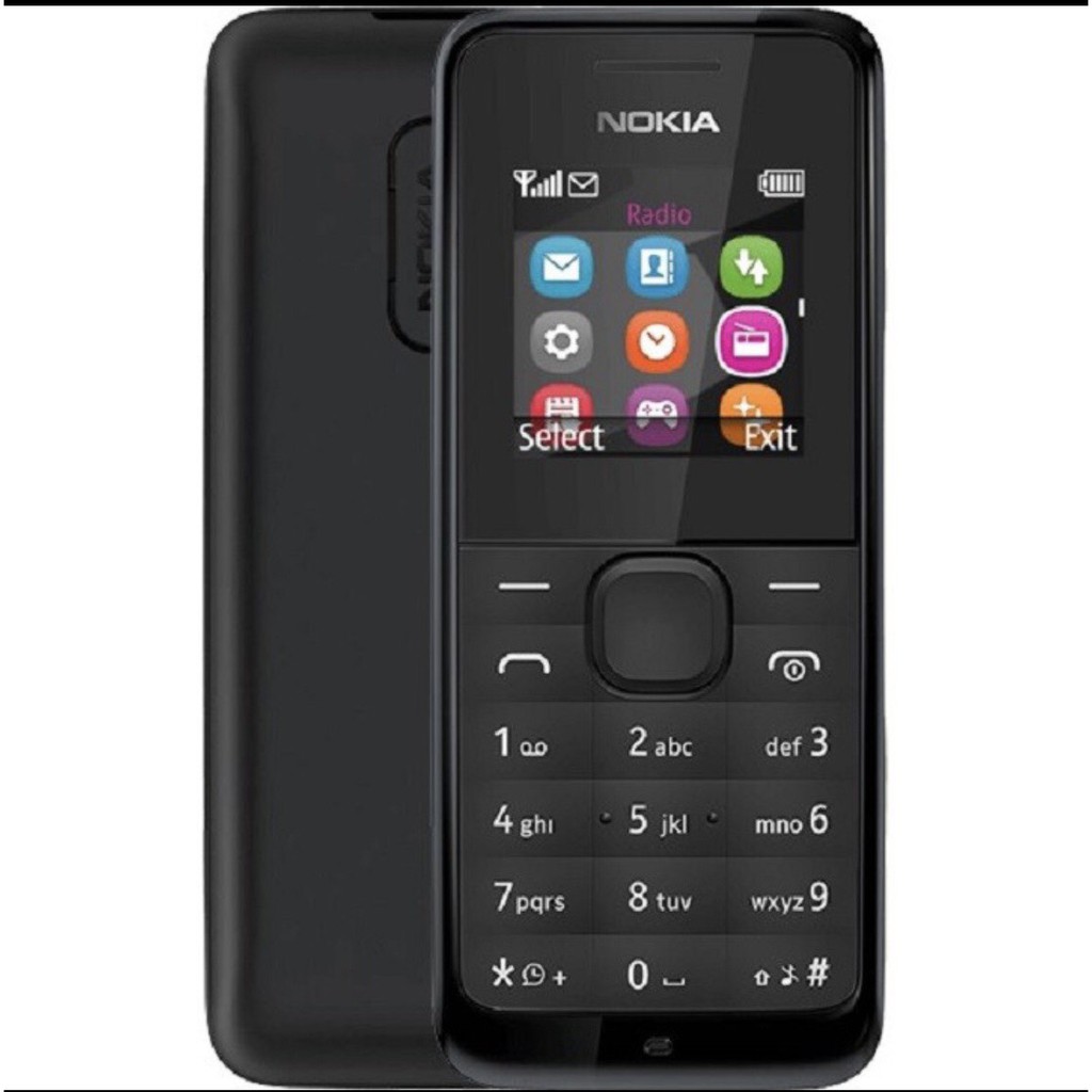 Điện thoại NOKIA 105 2015 1 SIM chính hãng pin sạc đầy đủ | BigBuy360 - bigbuy360.vn