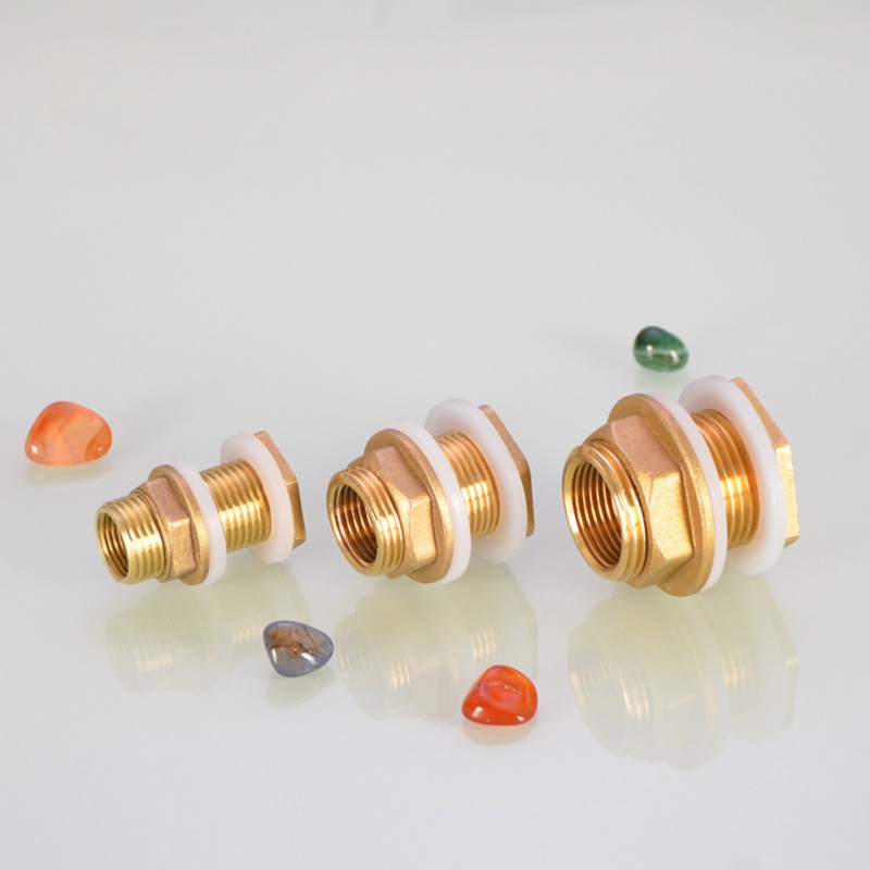 Đầu Nối Ống Nước Bằng Đồng 1 / 2 &quot;3 / 4&quot; 1 ''