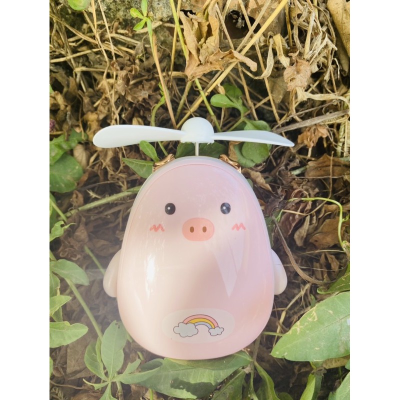 Quạt thú 3in1 kèm gương, đèn led, quạt | BigBuy360 - bigbuy360.vn