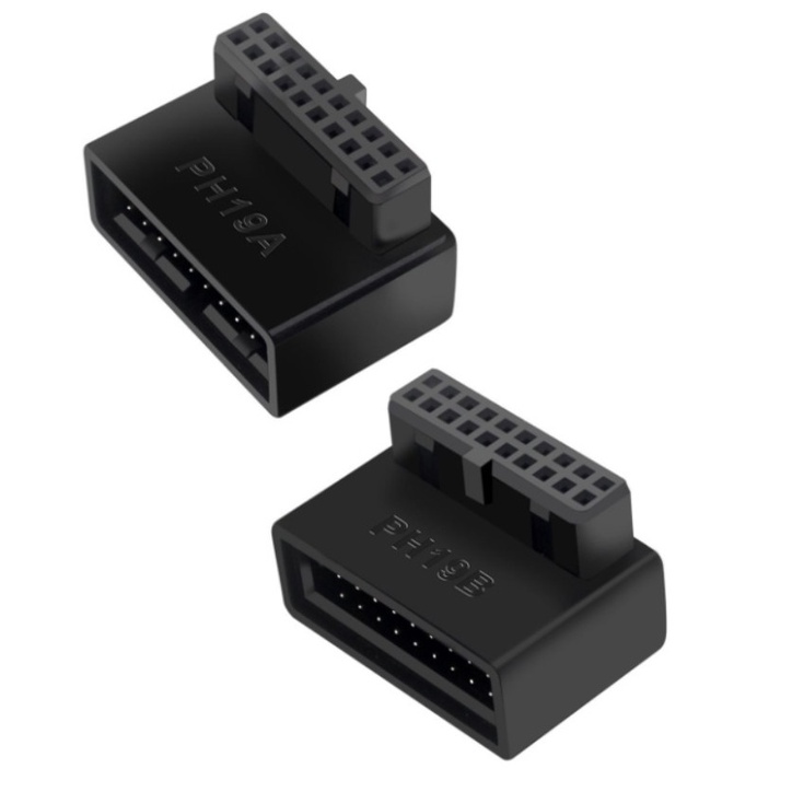 Đảo Góc 90 Độ Cho Cổng USB 3.0 Trên Mainboard, Giúp Đi Gọn Dây, Trang Trí Máy Tính