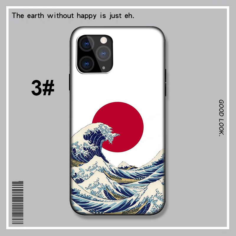 iPhone 12 Mini 11 Pro Max 11pro 12mini 12pro 12promax Casing phone Soft Case LU210 The Great Wave