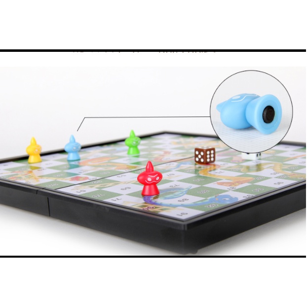 TRÒ CHƠI GIA ĐÌNH - SNAKES AND LADDERS - RẮN LEO THANG - BÀN NAM CHÂM