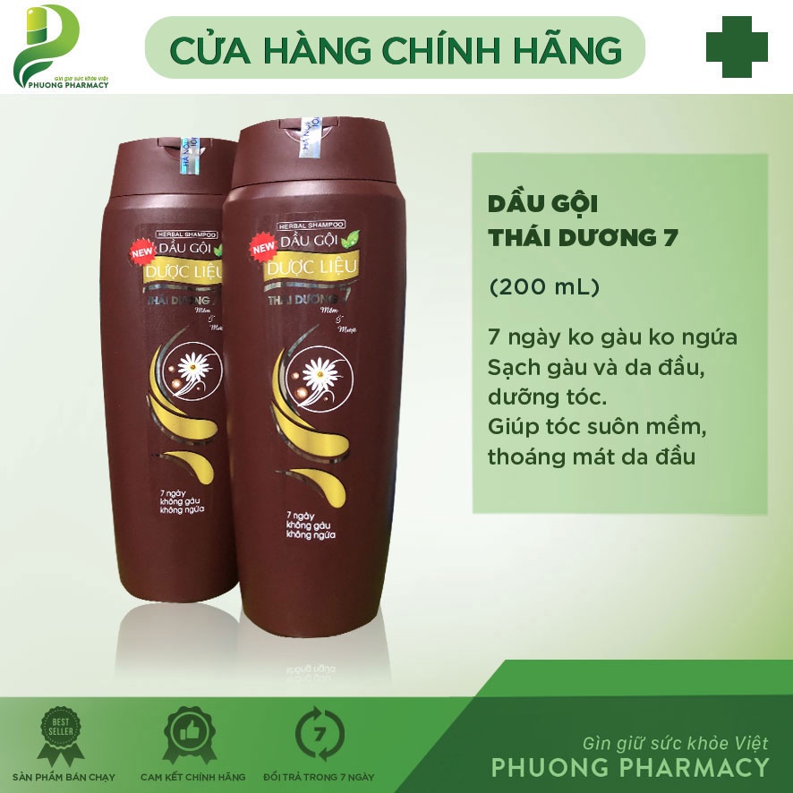 DẦU GỘI DƯỢC LIỆU THÁI DƯƠNG 7 (200ml)