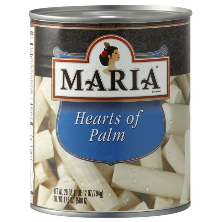 CỦ HỦ CÂY CỌ MARIA HEART OF PALM 800g