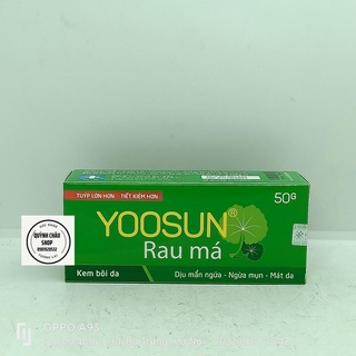 Kem bôi da yoosun rau má tuýp 50g dịu mẩn ngứa, ngừa mụn, mát da