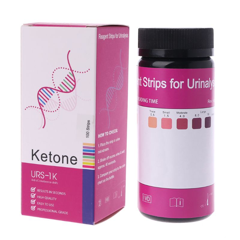 Set 100 Que Thử Ketosis Chuyên Dụng Chất Lượng Cao