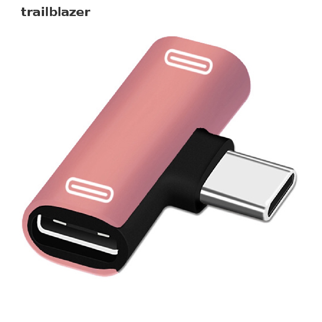 Cáp chuyển đổi âm thanh tai nghe AUX kép USB Type C Trailblazer UIO