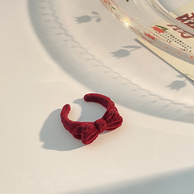 Hộp Đựng Nhẫn / Nhẫn Hình Quả Dâu Dễ Thương Phong Cách Hàn Quốc