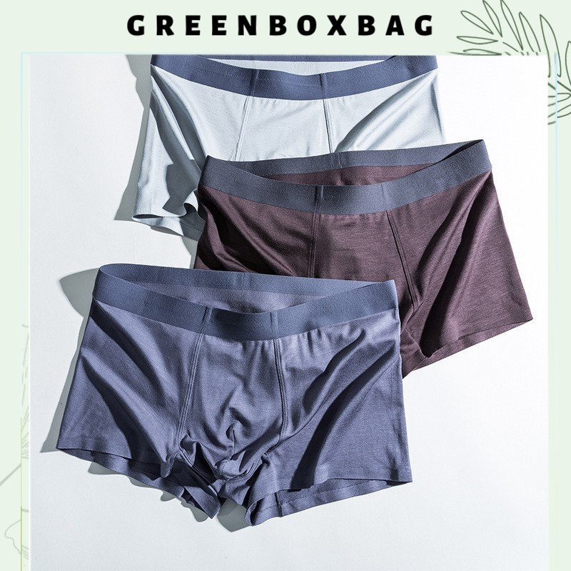 Original Quần Đùi Sịp Boxer Trunk Nam Lót đáy Viscose Thông Hơi Thắt Lưng Thun Cao Cấp ZK GR-4751 II Hàng Nội Địa Trung