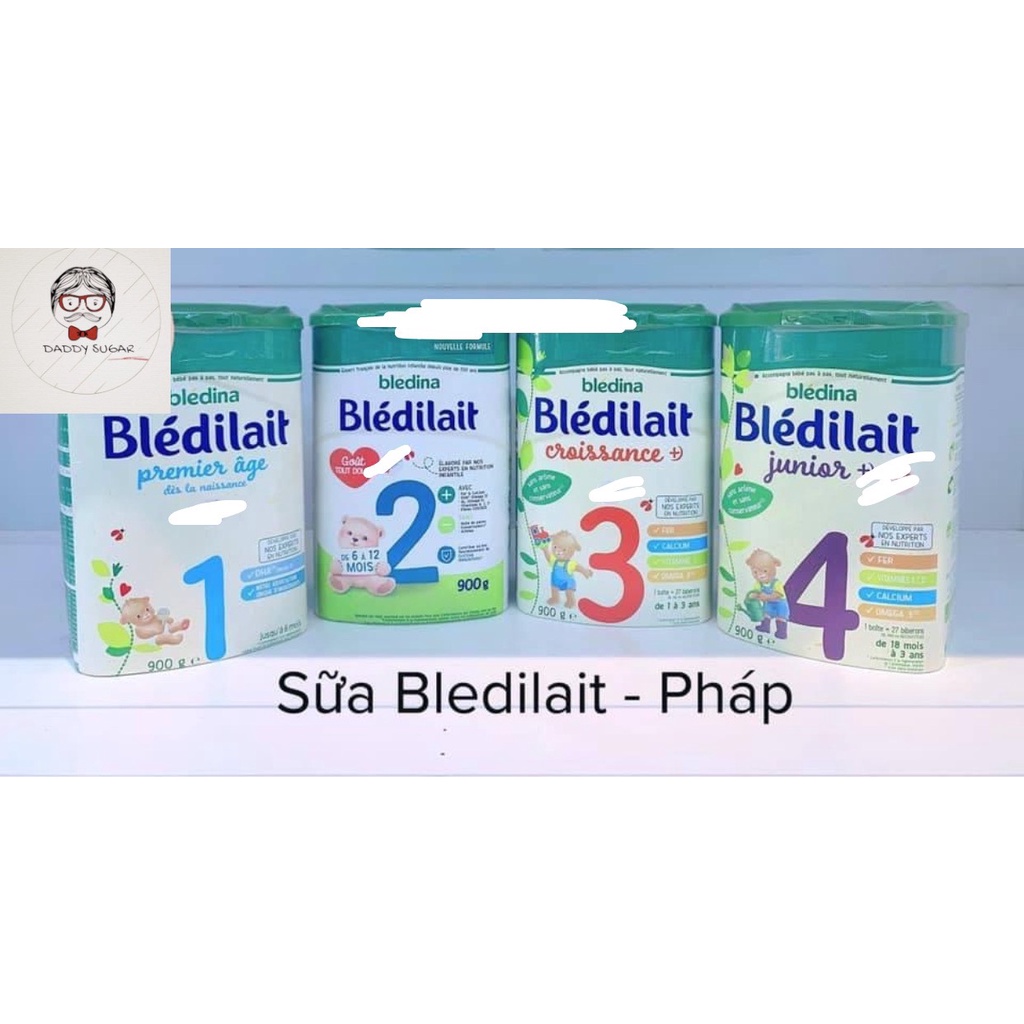 Sữa bột Bledilait 900gr đủ số 1 2 3 4nội địa Pháp