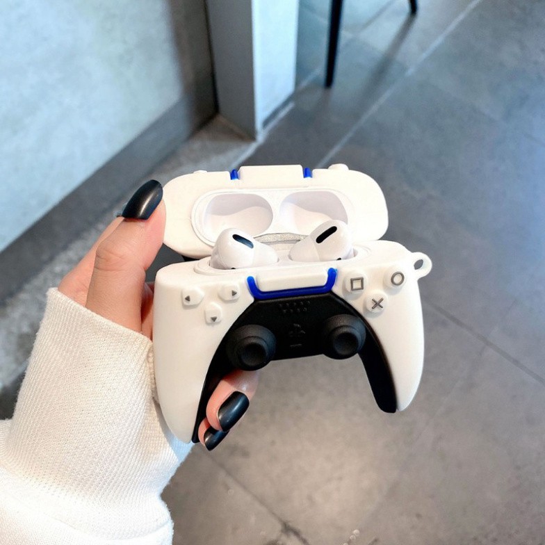 (thanh lý) 3D CASE Vỏ Bảo Vệ Hộp Sạc Tay Cầm Chơi Game 3d Cho Ps5 / Airpods 1 / 2 Pro