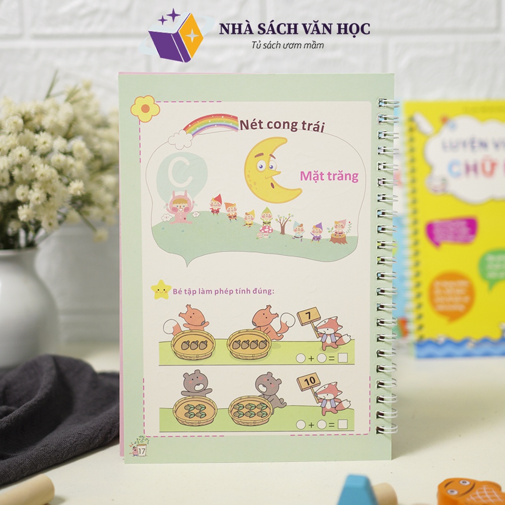 Sách - Bộ 3 Quyển Luyện Viết Thần Kỳ Tự Xóa - Tập Viếp Thần Kỳ Tự Xóa - Luyện Chữ Đẹp