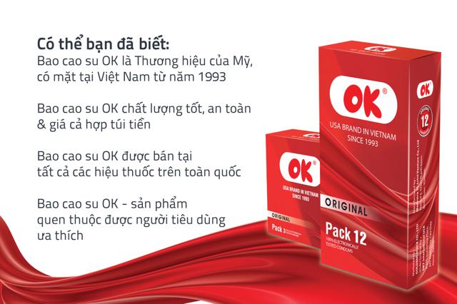 [HÀNG VIỆT NAM CHẤT LƯỢNG CAO] Combo 5 Hộp Bao cao su Ok + Tặng Gel bôi trơn Durex Play 50ml