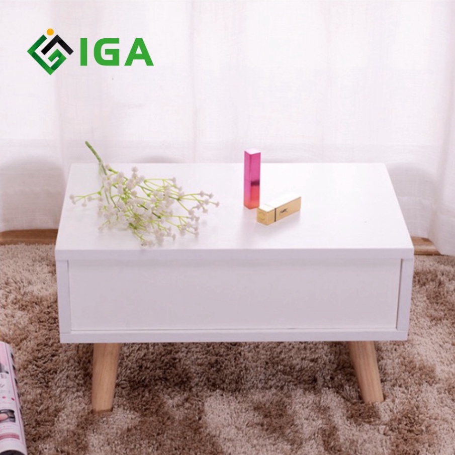 Bàn trang điểm mini, bàn trang điểm ngồi bệt có thể làm tủ đầu giường IGA - GP152