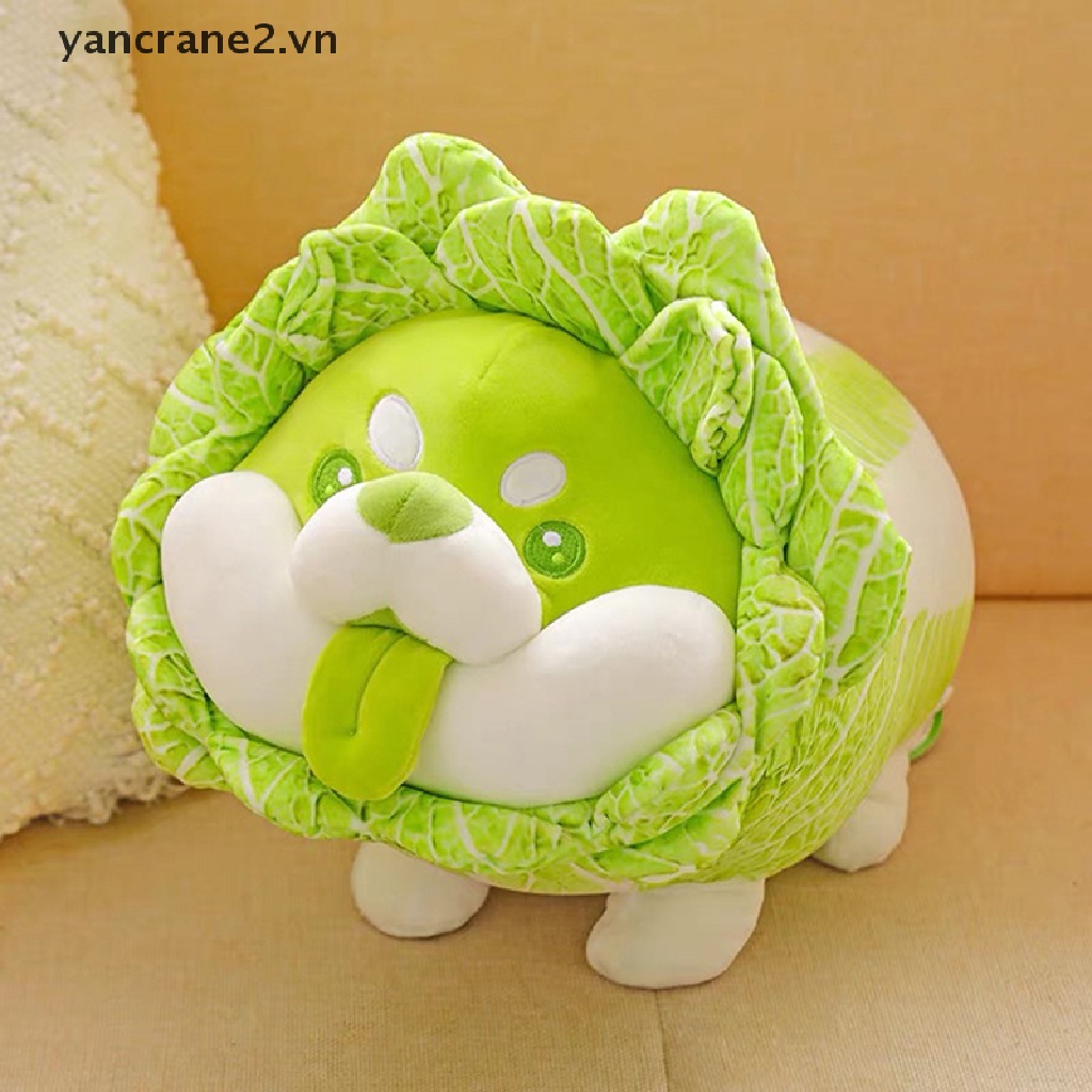 Đồ Chơi Cún Nhồi Bông Rau Củ Quả Kiểu Nhật Bản Dễ Thương Sáng Tạo 26cm {yancrane2.vn}