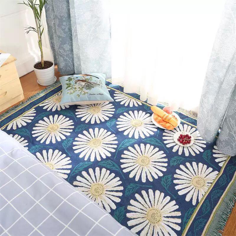 [VIDEO] THẢM VINTAGE, THẢM THỔ CẨM CÚC HỌA MI (90X180CM)