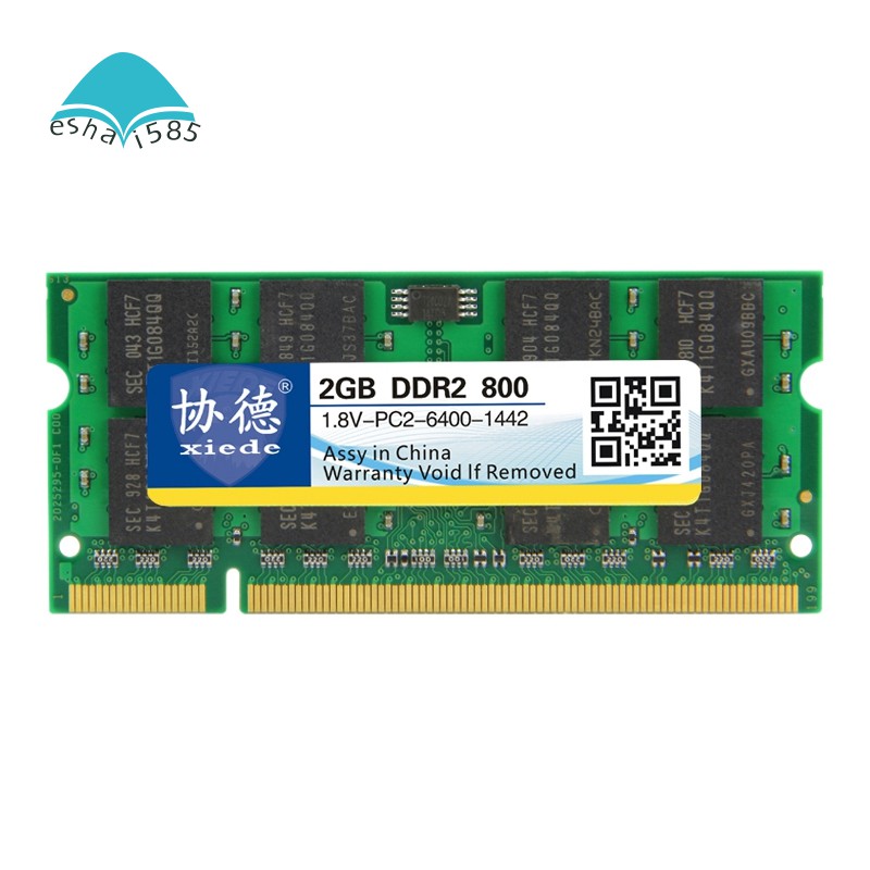 Bộ Nhớ Ram Ddr2 800 2gb Pc2-6400 240pin Dimm 800mhz Cho Note