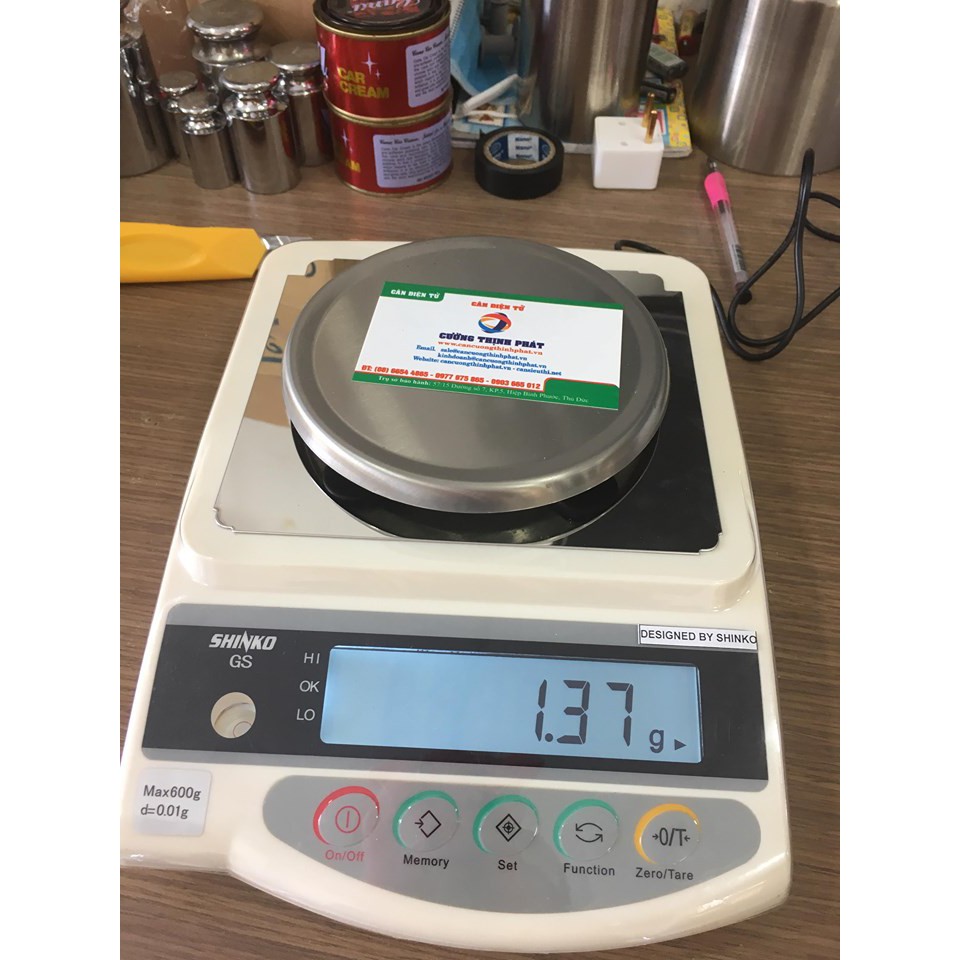 CÂN ĐIỆN TỬ GS 600GRAM SAI SỐ 0.01GRAM