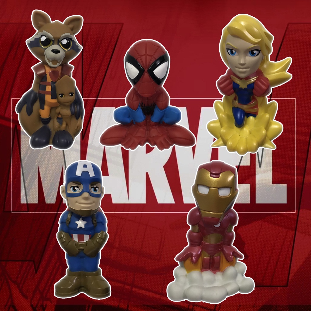Set mô hình chính hãng Disney 5 siêu anh hùng Marvel