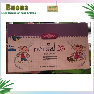 Dung dịch nhỏ mũi cho bé - nước muối ưu trương nebial 3% cp732 - ảnh sản phẩm 4