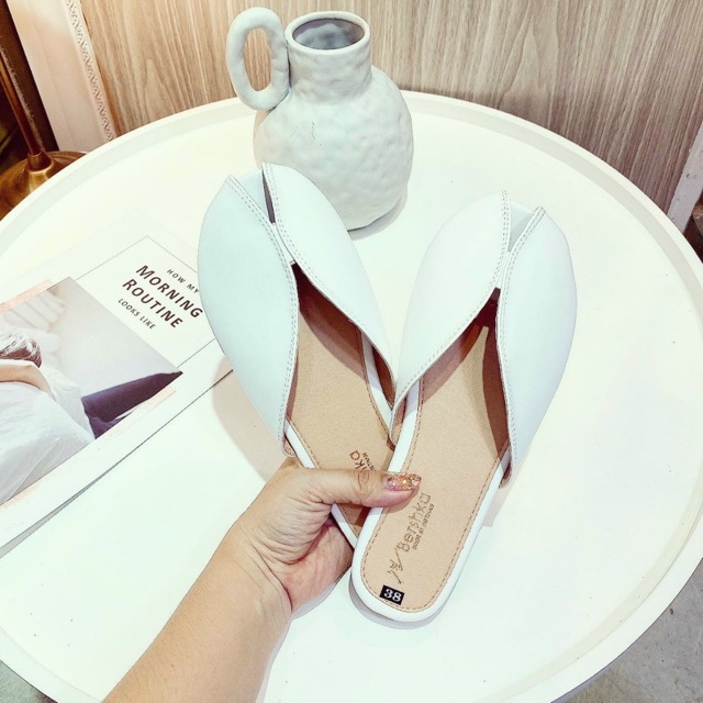 DÉP SỤC HỞ MŨI ĐƠN GIẢN SIÊU CUTE