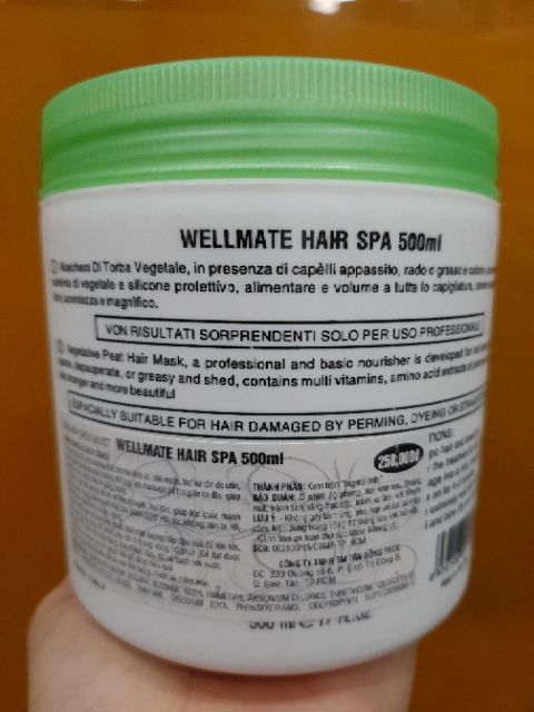 Hấp dầu siêu mượt WELLMATE 500ml