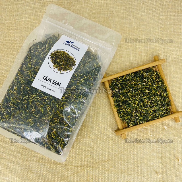 Sỉ 1kg Tâm Sen Đã Làm Sạch, Sao Thơm (Có hút chân không)