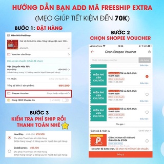 Cát Vệ Sinh Cho Mèo 1kg hàng việt nam 100% hạt nhỏ thơm dịu thích hợp cho Munchkin, Scottish, hamster, thỏ _a