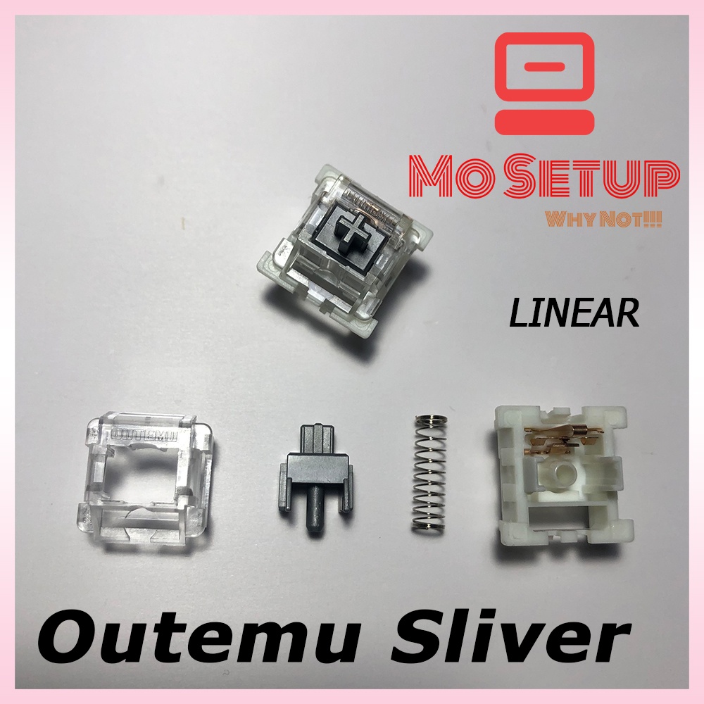 Switch bàn phím cơ học Chính hãng Outemu - switch Linear phù hợp cho kit bàn phím cơ