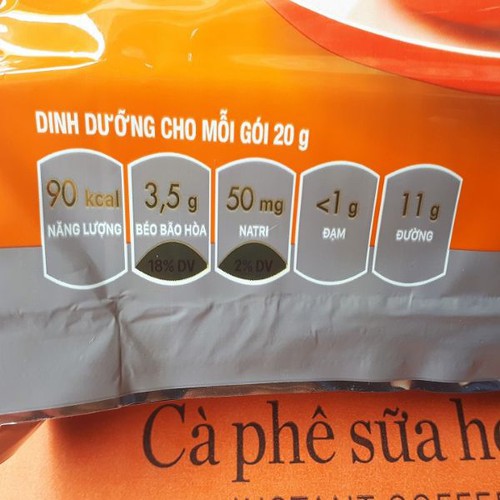 Cà Phê Hòa Tan Trần Quang 3in1 Good Morning 480g (24 gói x 20gram)