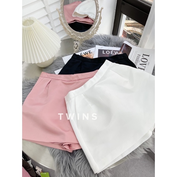 Chân váy tafta (có lót quần), siêu dễ phối đồ đông hè, phiên bản do Twins sản xuất